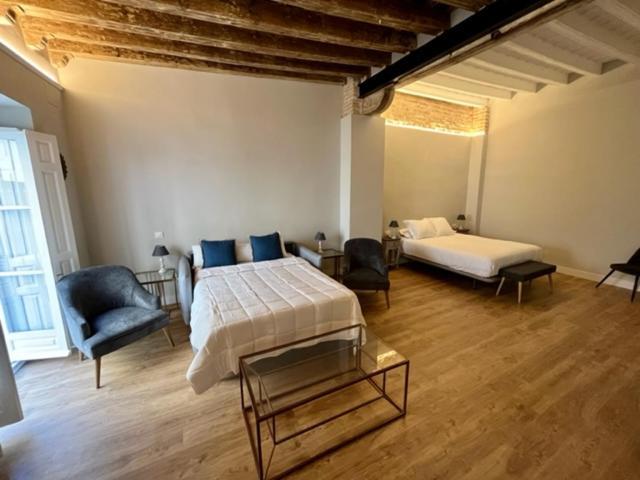 Ti1 Estiloso Loft 120M De La Catedral Tomas De Ibarra Street Sevilla Exteriér fotografie